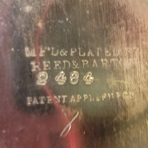 Reed and Barton Vintage Silverplated Cocktail serving set - Picture 12 of 12